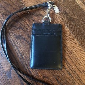 Coach lanyard